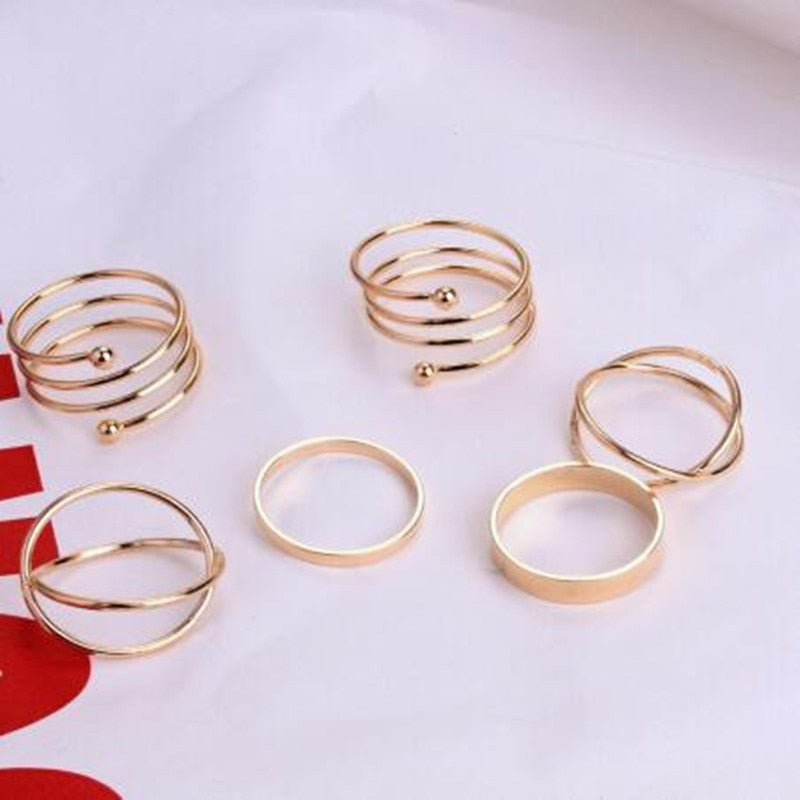 6 PCS Astro Ring Set - Comboaccessories.com