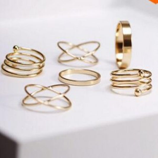 6 PCS Astro Ring Set - Comboaccessories.com